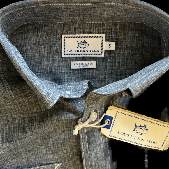 Men's Southern Tide Performance Dock Shirt, Small, NWT - Picture 5 of 5